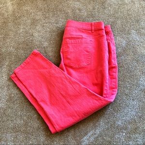 [ CJ Banks ] Pink Skinny Jeans